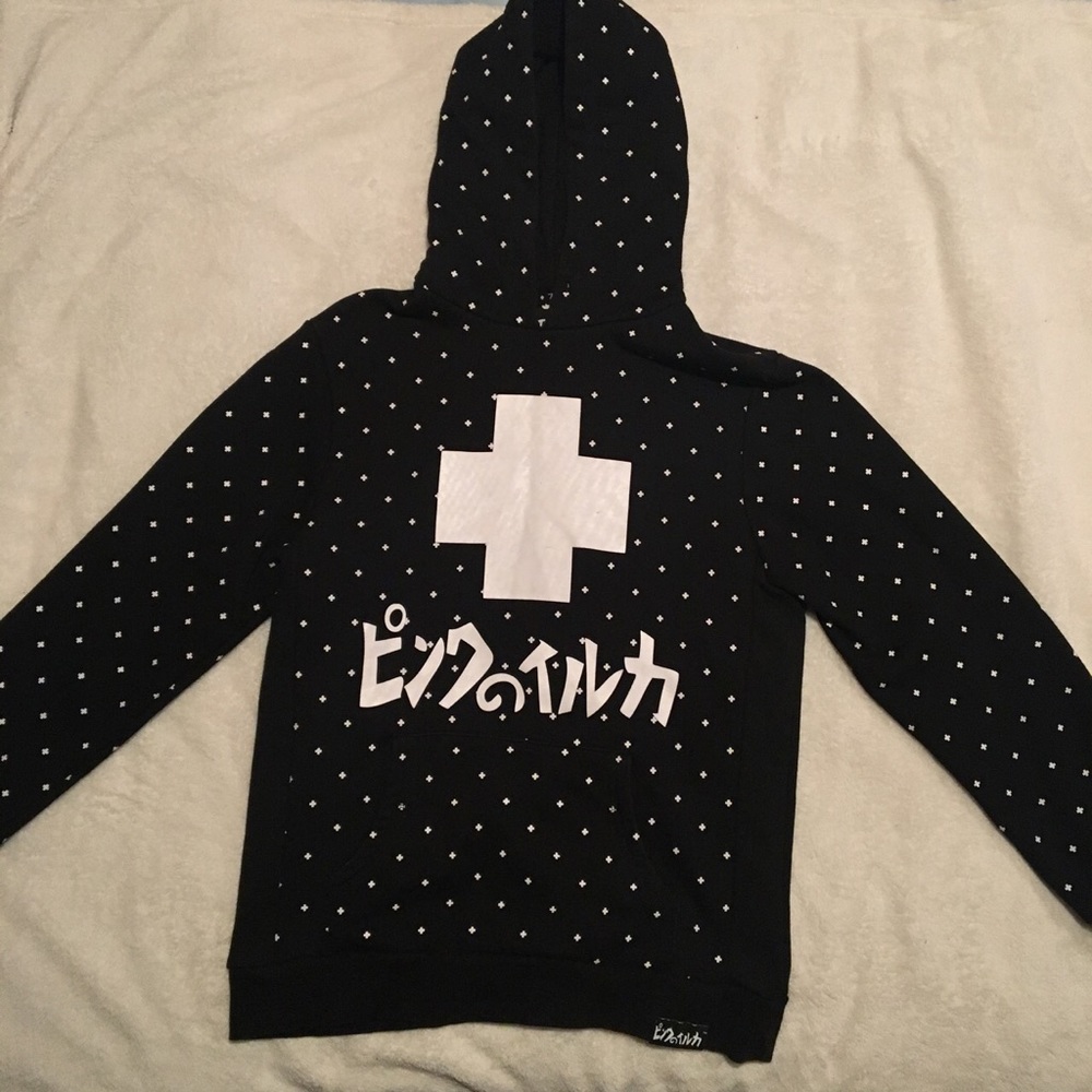 Pink Dolphin Black Men’s Medium Hoodie!